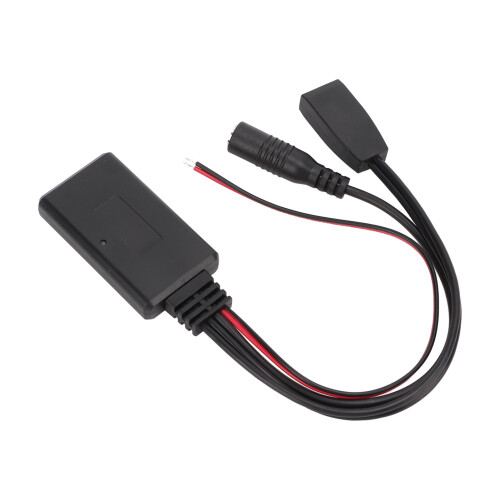 Wireless Car Music Adapter, Bluetooth AUX Adapter with Handsfree Microphone Practical Design Stable Connection Performance for Modern Drivers 1