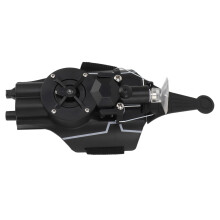 Wiederaufladbarer Web-String-Launcher-Spielzeug – 17 cm, Schwarz, mit eingebautem 400 mAh Akku