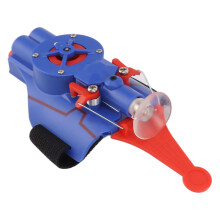 Wiederaufladbares Web-String-Launcher-Spielzeug für Kinder, 17 cm, Blau