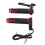 LCD Voltage Digital Display Throttle Grip Set Universal Voltage Automatic Identification Real Time Voltage Reading Anti Slip Handlebar Grip Premium 8