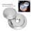 R NINE T Fuel Tank Cap, Alum Electroplated, Std 7