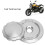 R NINE T Fuel Tank Cap, Alum Electroplated, Std 4