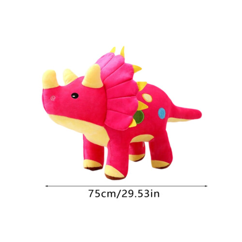 Dinosaur Plush Toy Soft Fluffy 75cm 1