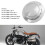 R NINE T Fuel Tank Cap, Alum Electroplated, Std 6