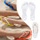 Silikonkuddar för hålfotsstöd för damskor, 2 stycken 6