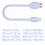 USB-C-zu-USB-C-Schnellladekabel, 1 m 2