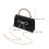 Sorte dame clutch håndtasker 1 stk. 5