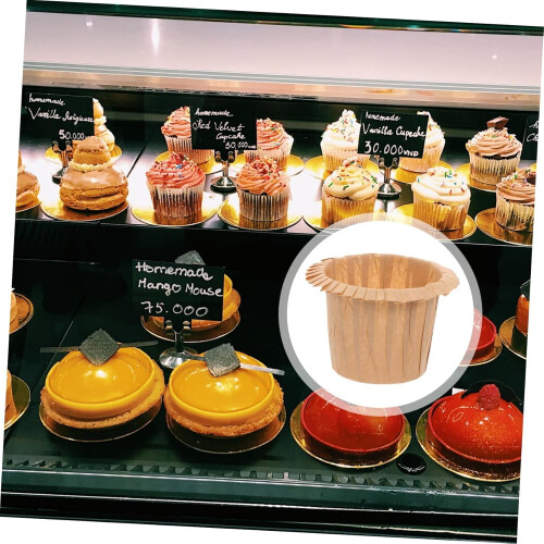 60 τεμάχια θήκες για cupcakes, λαδόκολλα, ποτήρια ψησίματος για muffins, θήκες ψησίματος 1