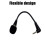 3.5mm External Stereo Microphone for Laptop PC Phone Metal 3