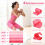 Κιτ Pilates για γυναίκες: Δακτύλιος, μπάλα, λάστιχα, ολισθητήρας και κύλινδρος – 3