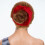 Κόκκινο δαντελένιο λαστιχάκι μαλλιών Scrunchie για γυναίκες και κορίτσια, ασφαλές 6