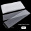 Capas plásticas extralongas de 15x101 cm (6x40 polegadas), pacote com 100 unidades, capas planas para pôsteres, sacos plásticos transparentes e 4