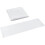 Capas plásticas extralongas de 15x101 cm (6x40 polegadas), pacote com 100 unidades, capas planas para pôsteres, sacos plásticos transparentes e 7