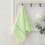 Serviette de bain en coton bleu 75 x 35 cm 90 g 6