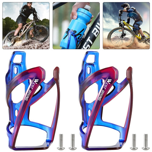 WEST BIKING2 τεμάχια θήκη για μπουκάλια νερού ποδηλάτου, συμβατή με ποδήλατα δρόμου 2