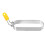 Fried Egg Ring Omelette Cooker Kitchen Gadget with Heat Resistant Handle for Breakfast Sandwich Making 4