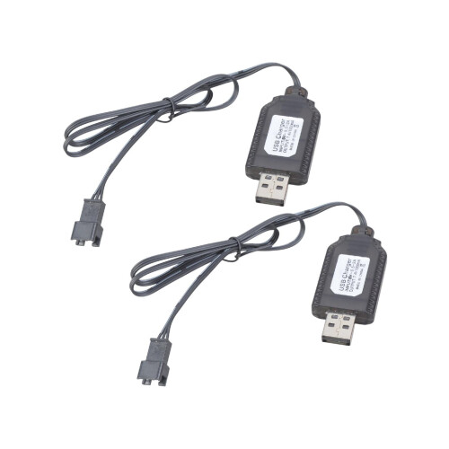 Καλώδιο φορτιστή USB Καλώδιο φόρτισης μπαταρίας LiPo 7.4V SM3P4P XH3P Σύνδεση για 2