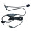 Boom Microphone Cable Headset Adapter with Mic Switcher 7
