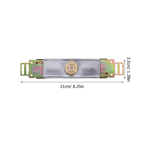 Heavy Duty Garage Door Lock with Vertical Keyway, Secure Roller Shutter Door Lock for Enhanced 1