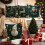 Fundas de almohada navideñas de algodón de 45x45 cm (juego de 4) 4