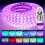 Λωρίδες LEDΦώτα Δωματίου LED RGB 20-50ft50φωτα με ταινία LED που αλλάζουν χρώμα 4