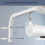Adjustable Projector Screen Ceiling Mount L Brackets, Universal Projector Holder for Home Theaters Cinema Screen 7