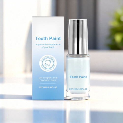 Η βαφή δοντιών μας Teeth Paint Instant Paint σας χαρίζει άμεσα πιο λευκά δόντια και αυξάνει 2