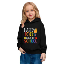 100 Days of School Hoodie Kids Long Sleeve