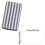 Ριγέ κοραλί πετσέτα fleece unisex70x140εκ. 3