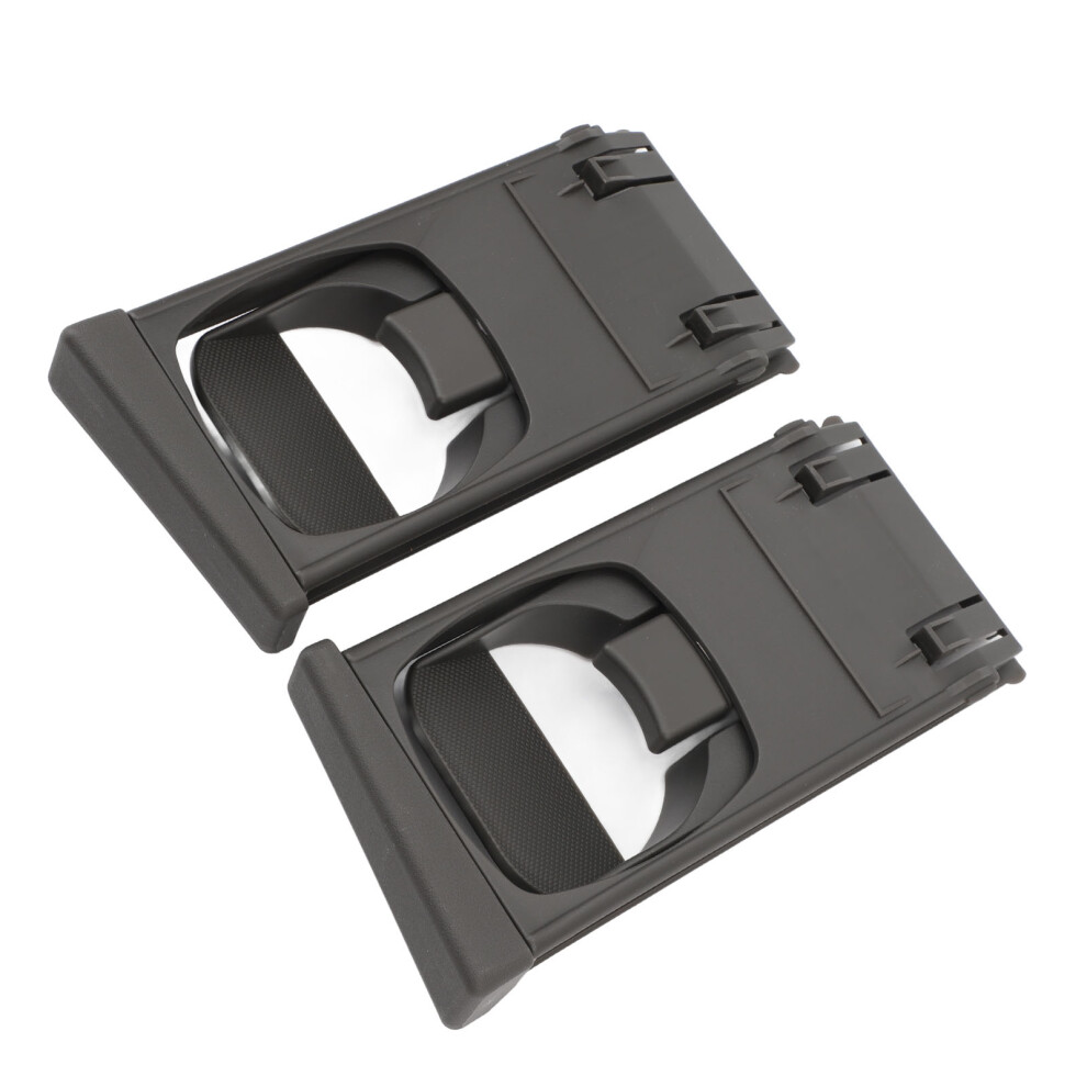 2Pcs Dashboard Cup Holders For Hilux Vigo 2005-2015 Grey 9401391215799