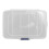 Caja rectangular de plástico blanco para guardar hojas de sierra 4