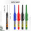 Deep Hole Marker Pen Long Head Quick-Dry Waterproof Green 3