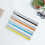 2pc 15cm Metal Straight Ruler Slip Resistant Design Portable Size For Technical Drafting Classroom Projects Home Office 5