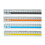 2pc 15cm Metal Straight Ruler Slip Resistant Design Portable Size For Technical Drafting Classroom Projects Home Office 6