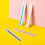 2pc 15cm Metal Straight Ruler Slip Resistant Design Portable Size For Technical Drafting Classroom Projects Home Office 8