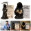 Goth Shelf Decor with Death Figurine and Cats 1 Piece 2