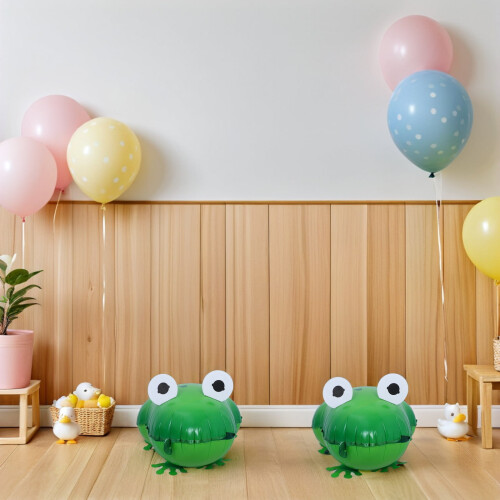 Inflatable Walking Frog Balloon Foil Balloon Party Decor 1