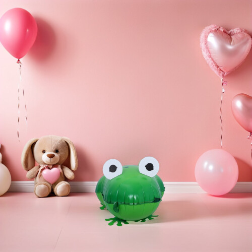 Inflatable Walking Frog Balloon Foil Balloon Party Decor 2