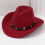 Καπέλο Unisex Western Cowboy με μεταλλική λεπτομέρεια 2