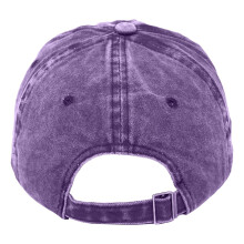 Dame Retro Shamrock Baseballcaps Bomull Justerbar Lilla