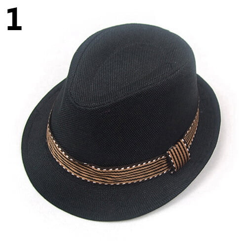 Xeoereki Unisex Παιδικό Μοντέρνο Καπέλο Cool Jazz με Κοντό Γείσο και Στέμμα 1