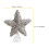 1Pc Silver Christmas Tree Topper Star Ornament Foam Iron 2