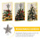 1Pc Silver Christmas Tree Topper Star Ornament Foam Iron 7