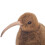 Λούτρινο παιχνίδι με πουλιά Kiwi, χαριτωμένη λούτρινη κούκλα Kiwi της Νέας Ζηλανδίας 5