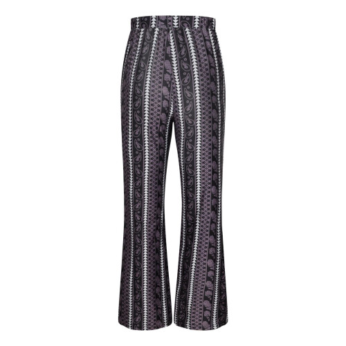Y2K-mönstrade leggings med klocka för kvinnor, plus size 2