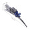 Fermagli per capelli da donna in lega, due pezzi, con strass. 2