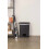 Plastic trash can with foot pedal 23 gallon black 4
