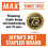 Συρραπτικό Max HD50DFBK με επίπεδη στερέωση, χωρητικότητα 30 φύλλων, μαύρο 7