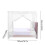 WZXPWT Mosquito Net Bed Canopy Twin Size 3
