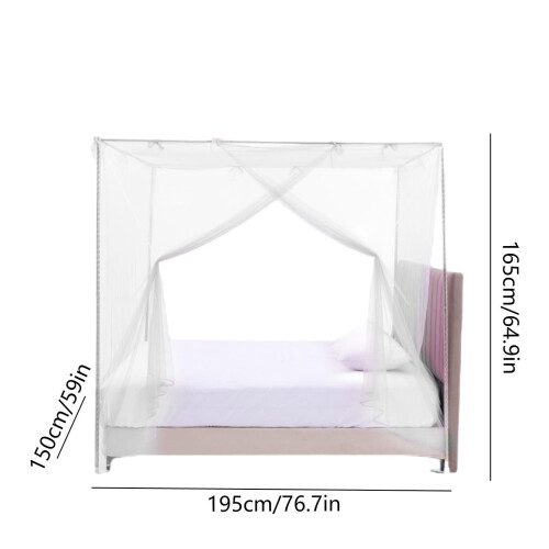 WZXPWT Mosquito Net Bed Canopy Twin Size 2